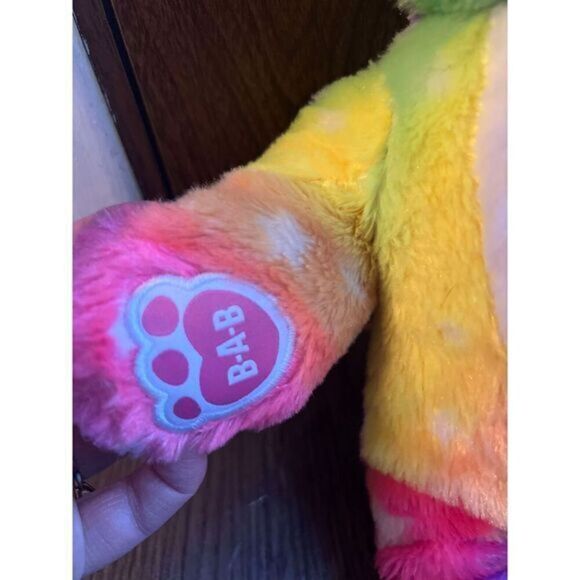 Build-A-Bear Rainbow Unicorn Plush Toy Stuffed Animal Rainbow Kitty‎ Korn - Picture 4 of 5
